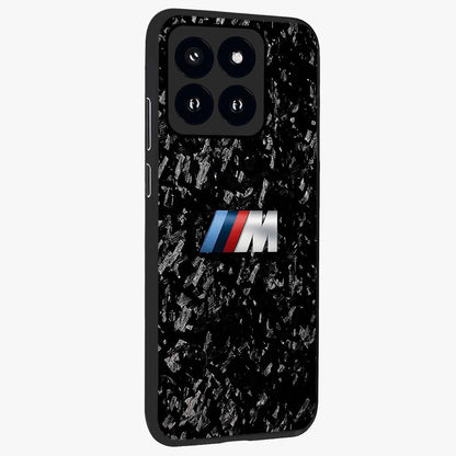 Carbon Speed Mark Glass Case upright view showcasing modern carbon speed graphic with bold automotive theme.