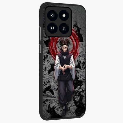 Cursed Ritual Ascension Glass Case upright view showcasing powerful ascension artwork with dark fantasy theme.