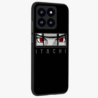 Scarlet Gaze Dominance Glass Case upright view showcasing powerful dramatic artwork with dominant artistic theme.