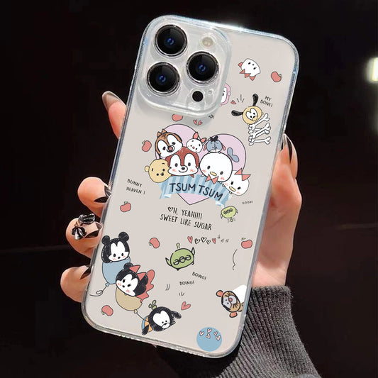 Mickey, Minnie & Friends A2 Clear Silicon Case Cover