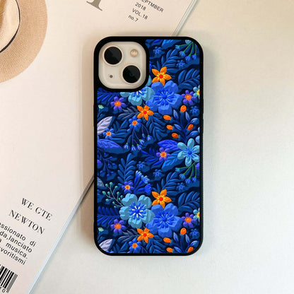 Midnight Floral Pop Glass Case