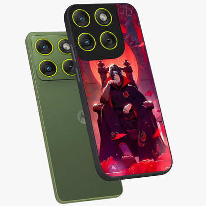 Blood Moon Sovereign Glass Case displayed in angled mockup highlighting dark celestial moon design and dramatic theme.