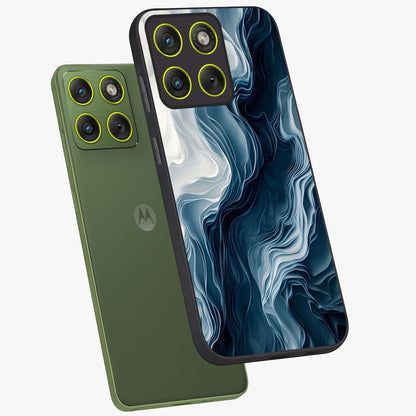 Ethereal Paper Marble Glass Case displayed in angled mockup highlighting elegant marble pattern with modern aesthetic style.