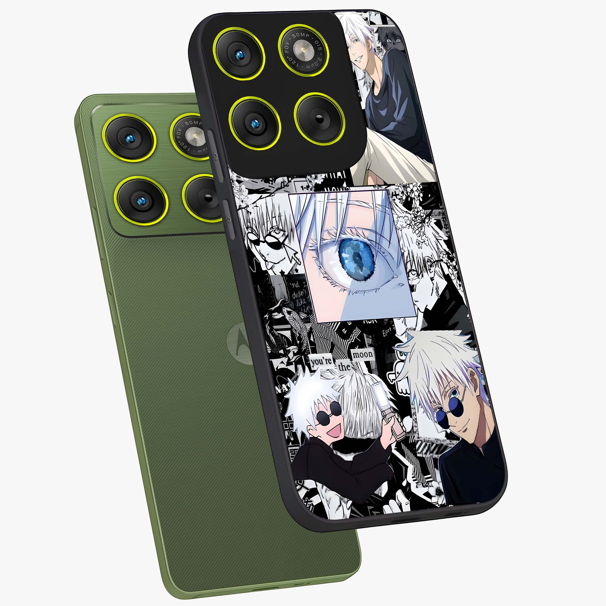 Infinity Sorcerer Chaos Glass Case displayed in angled mockup highlighting powerful magical design with fantasy aesthetic style.