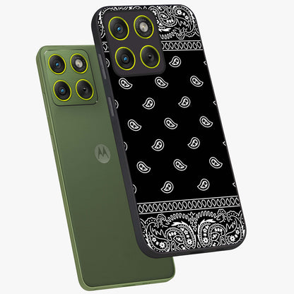 Retro Rebel Threads Glass Case displayed in angled mockup highlighting retro inspired graphic design with rebellious aesthetic.