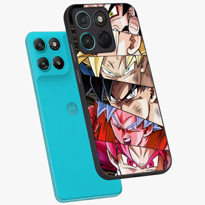 Anime Character Glass Case displayed in angled mockup highlighting colorful anime character illustration.