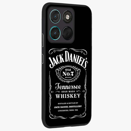 Vintage Whiskey Heritage Glass Case upright view showcasing stylish vintage whiskey artwork with timeless bar culture theme.