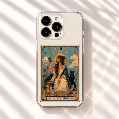 Mystic Tarot Goddess Clear Silicon Cover