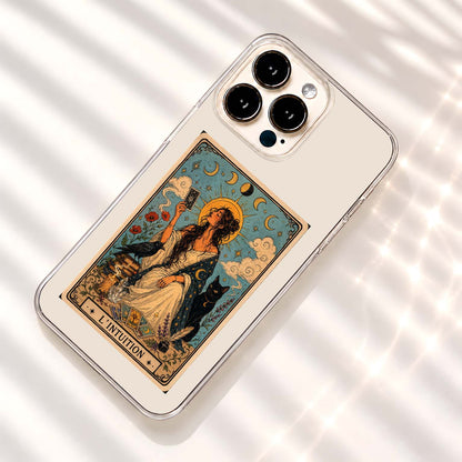 Mystic Tarot Goddess Clear Silicon Cover