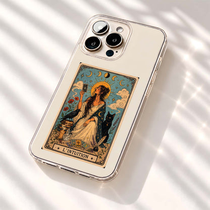 Mystic Tarot Goddess Clear Silicon Cover