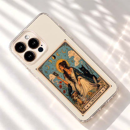 Mystic Tarot Goddess Clear Silicon Cover