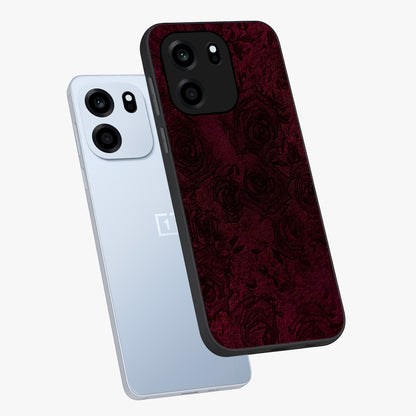 Crimson Fade Flow Glass Case displayed in angled mockup highlighting smooth gradient design with modern aesthetic style.