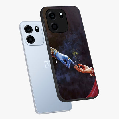 Divine Touch Eternal Glass Case displayed in angled mockup highlighting elegant divine inspired design with calm aesthetic style.