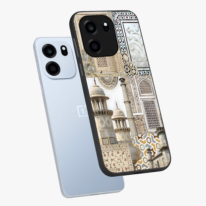 Mughal Marble Legacy Glass Case displayed in angled mockup highlighting elegant heritage marble artwork with royal aesthetic.