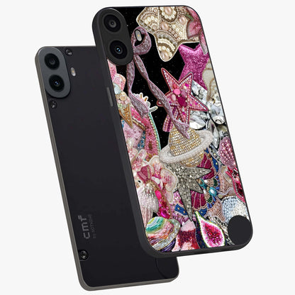Starlit Jewel Dream Glass Case displayed in angled mockup highlighting glowing celestial jewel design with dreamy aesthetic.
