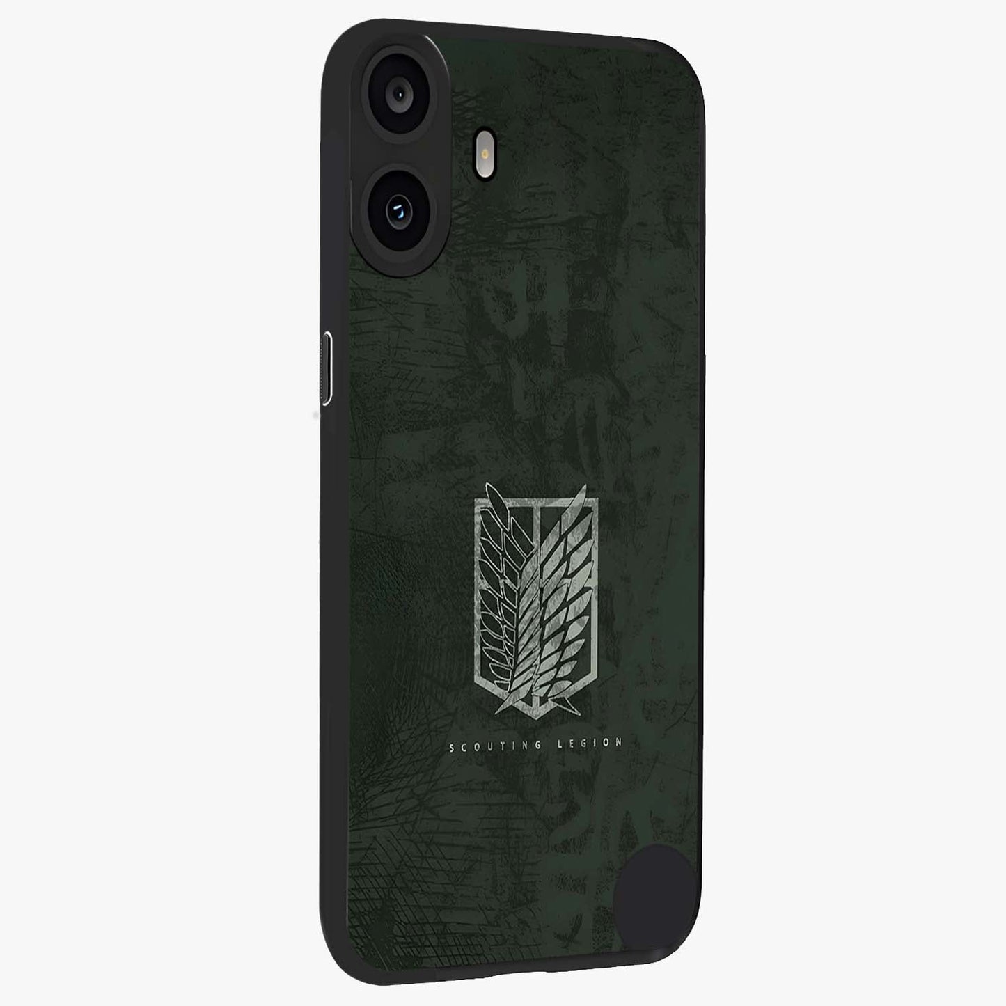 Wings Of Freedom Glass Case upright view showcasing powerful wings artwork with freedom themed design.