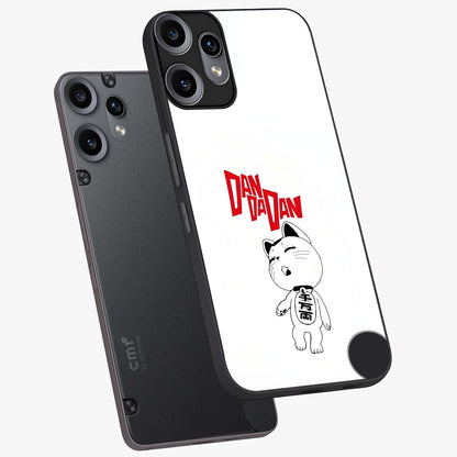 Playful Spirit Charm Glass Case displayed in angled mockup highlighting lively decorative design with playful aesthetic style.