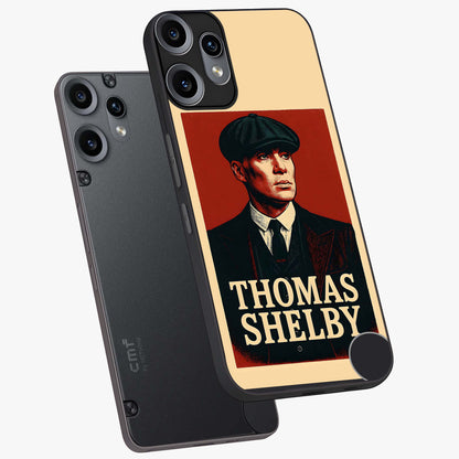Vintage Mafia Authority Glass Case displayed in angled mockup highlighting powerful retro design with classic gangster aesthetic.