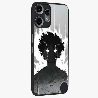 Awakened Inner Rage Glass Case upright view showcasing dramatic artwork with strong expressive aesthetic.