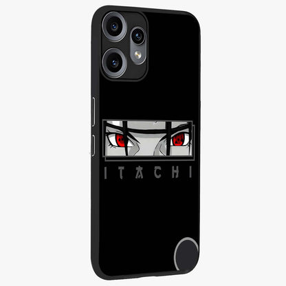 Scarlet Gaze Dominance Glass Case upright view showcasing powerful dramatic artwork with dominant artistic theme.