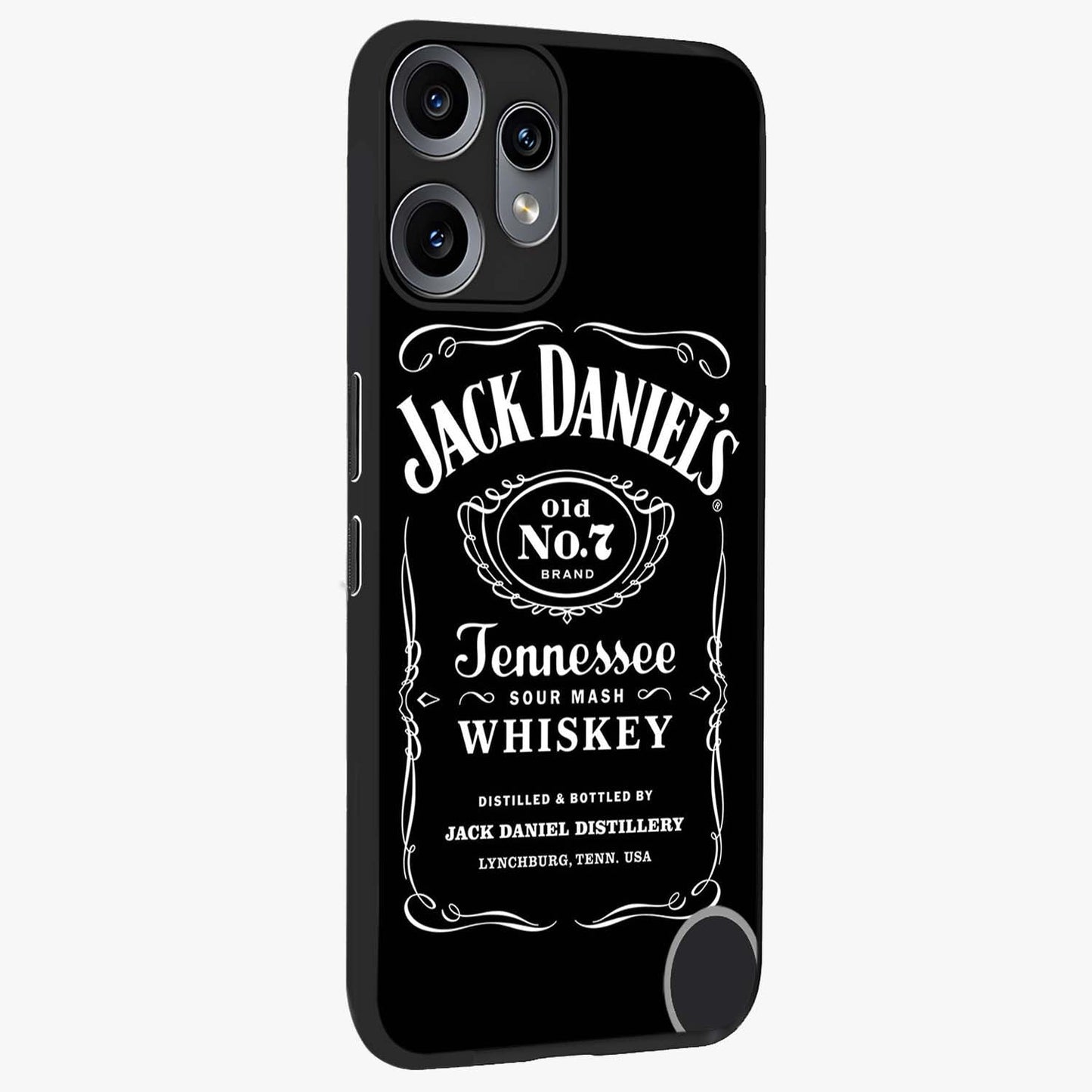 Vintage Whiskey Heritage Glass Case upright view showcasing stylish vintage whiskey artwork with timeless bar culture theme.