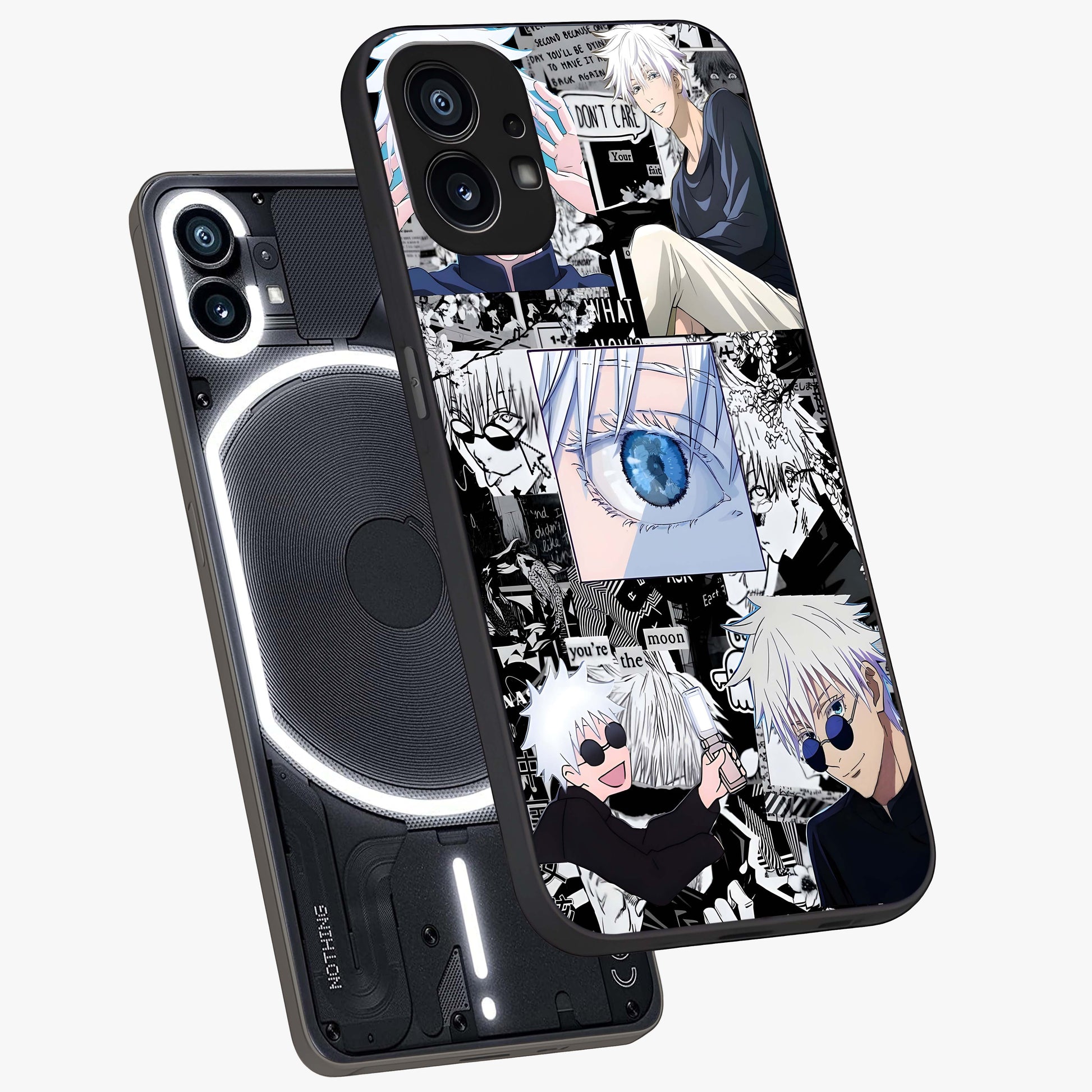 Infinity Sorcerer Chaos Glass Case displayed in angled mockup highlighting powerful magical design with fantasy aesthetic style.