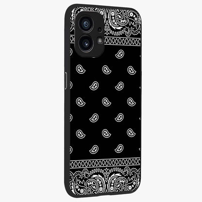 Retro Rebel Threads Glass Case upright view showcasing stylish vintage artwork with bold retro theme.
