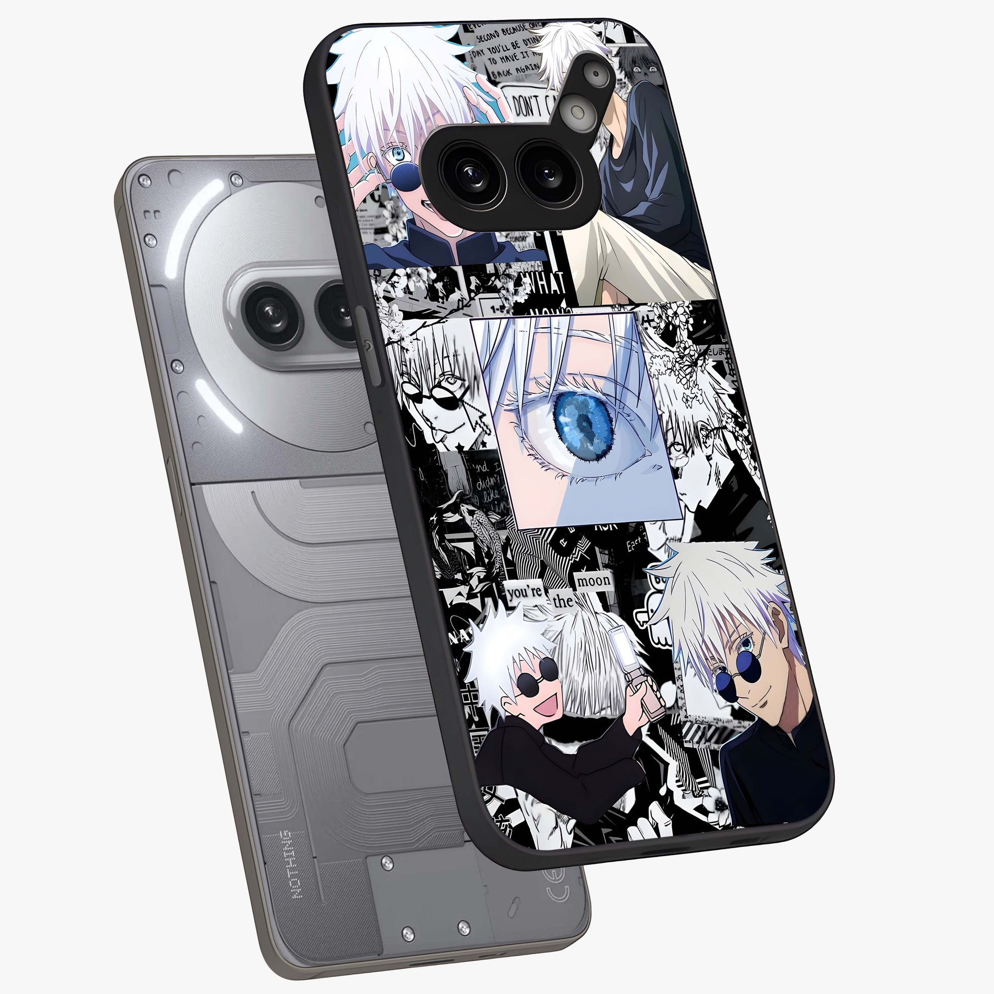 Infinity Sorcerer Chaos Glass Case displayed in angled mockup highlighting powerful magical design with fantasy aesthetic style.