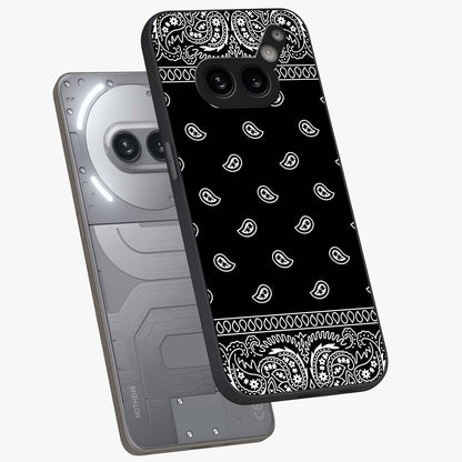 Retro Rebel Threads Glass Case displayed in angled mockup highlighting retro inspired graphic design with rebellious aesthetic.