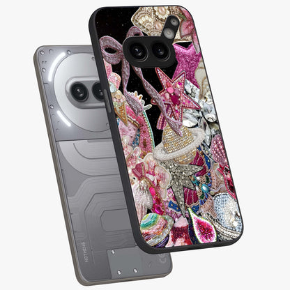 Starlit Jewel Dream Glass Case displayed in angled mockup highlighting glowing celestial jewel design with dreamy aesthetic.