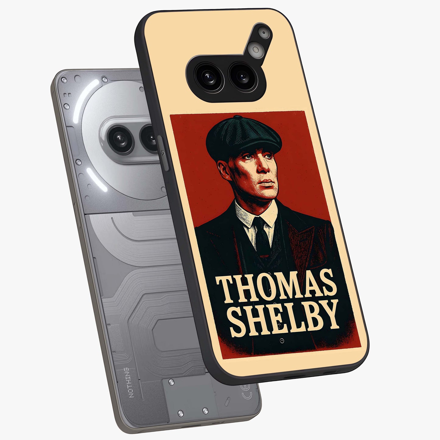 Vintage Mafia Authority Glass Case displayed in angled mockup highlighting powerful retro design with classic gangster aesthetic.