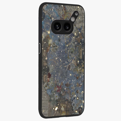 Aesthetic Astrolophia Glass Case upright view showcasing soft aesthetic theme with stylish modern look.
