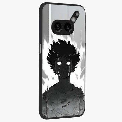 Awakened Inner Rage Glass Case upright view showcasing dramatic artwork with strong expressive aesthetic.