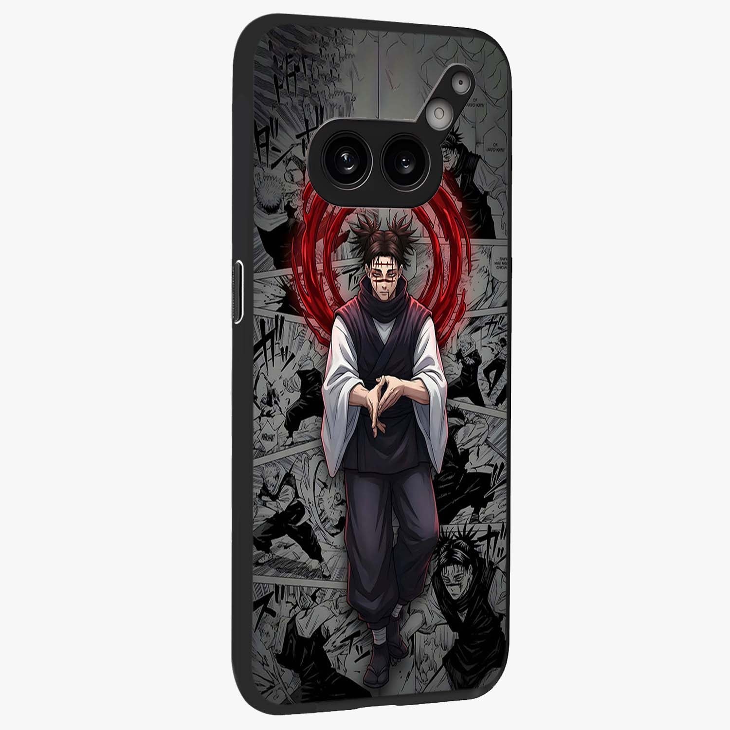 Cursed Ritual Ascension Glass Case upright view showcasing powerful ascension artwork with dark fantasy theme.