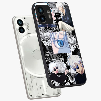 Infinity Sorcerer Chaos Glass Case displayed in angled mockup highlighting powerful magical design with fantasy aesthetic style.