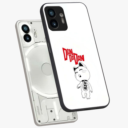Playful Spirit Charm Glass Case displayed in angled mockup highlighting lively decorative design with playful aesthetic style.