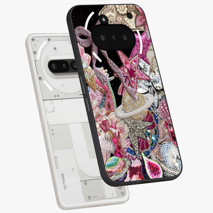 Starlit Jewel Dream Glass Case displayed in angled mockup highlighting glowing celestial jewel design with dreamy aesthetic.