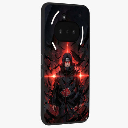 Focus Mode On Glass Case upright view showcasing strong typography statement with sleek motivational theme.