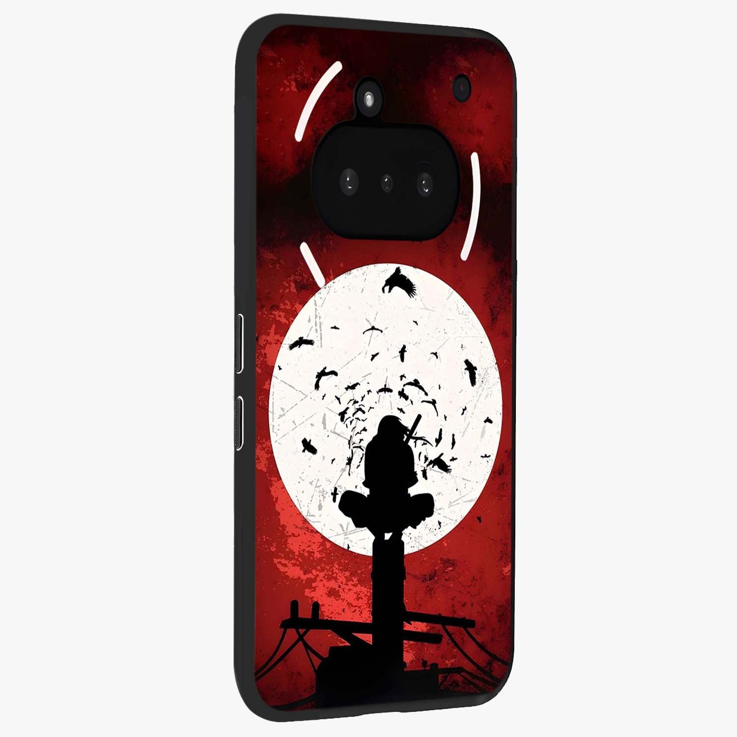 It Comes In Waves Quote Glass Case upright view showcasing calm wave artwork with motivational quote theme.