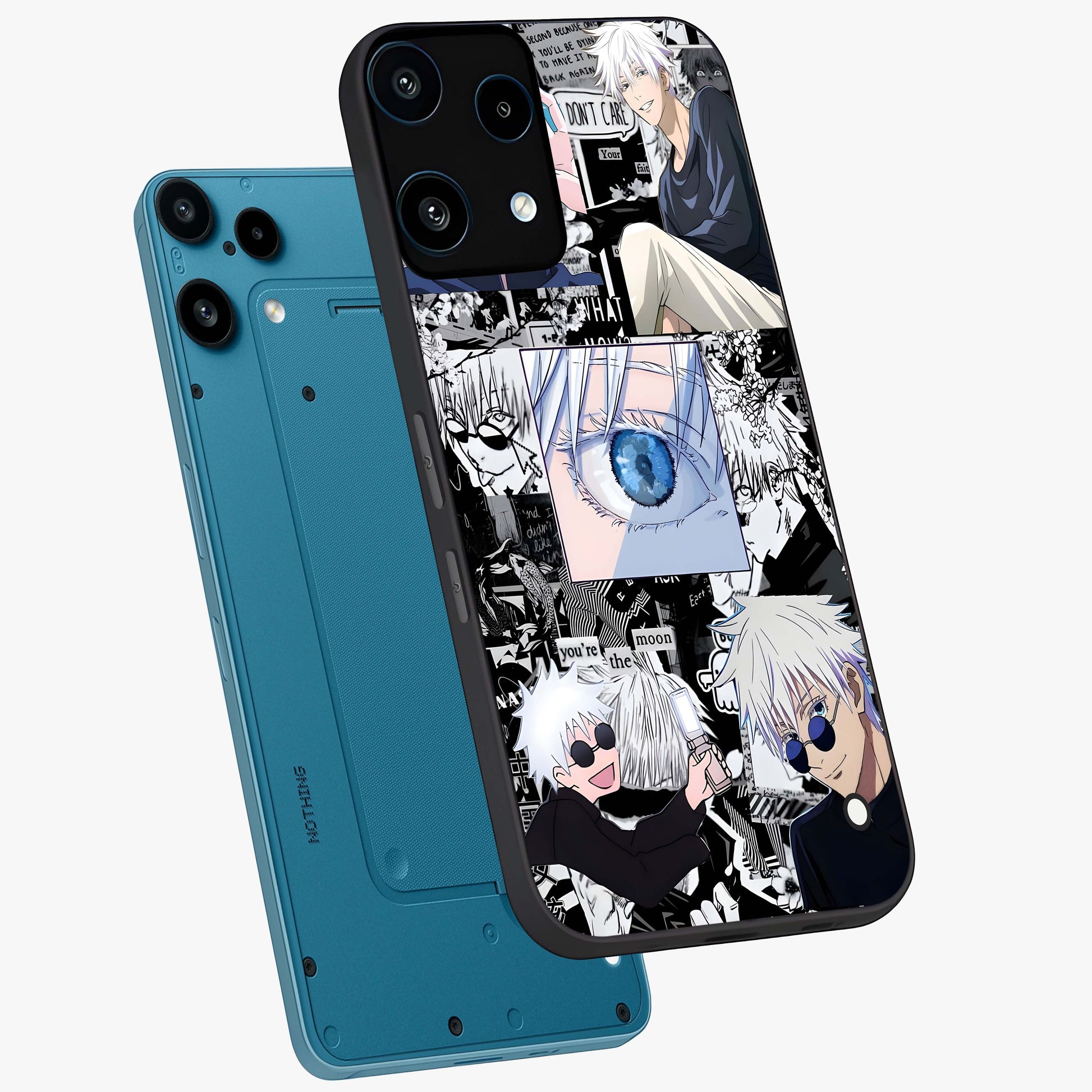 Infinity Sorcerer Chaos Glass Case displayed in angled mockup highlighting powerful magical design with fantasy aesthetic style.