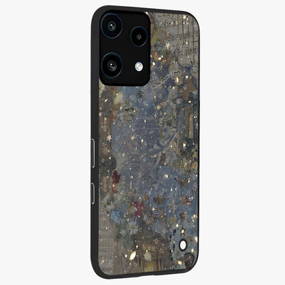 Aesthetic Astrolophia Glass Case upright view showcasing soft aesthetic theme with stylish modern look.