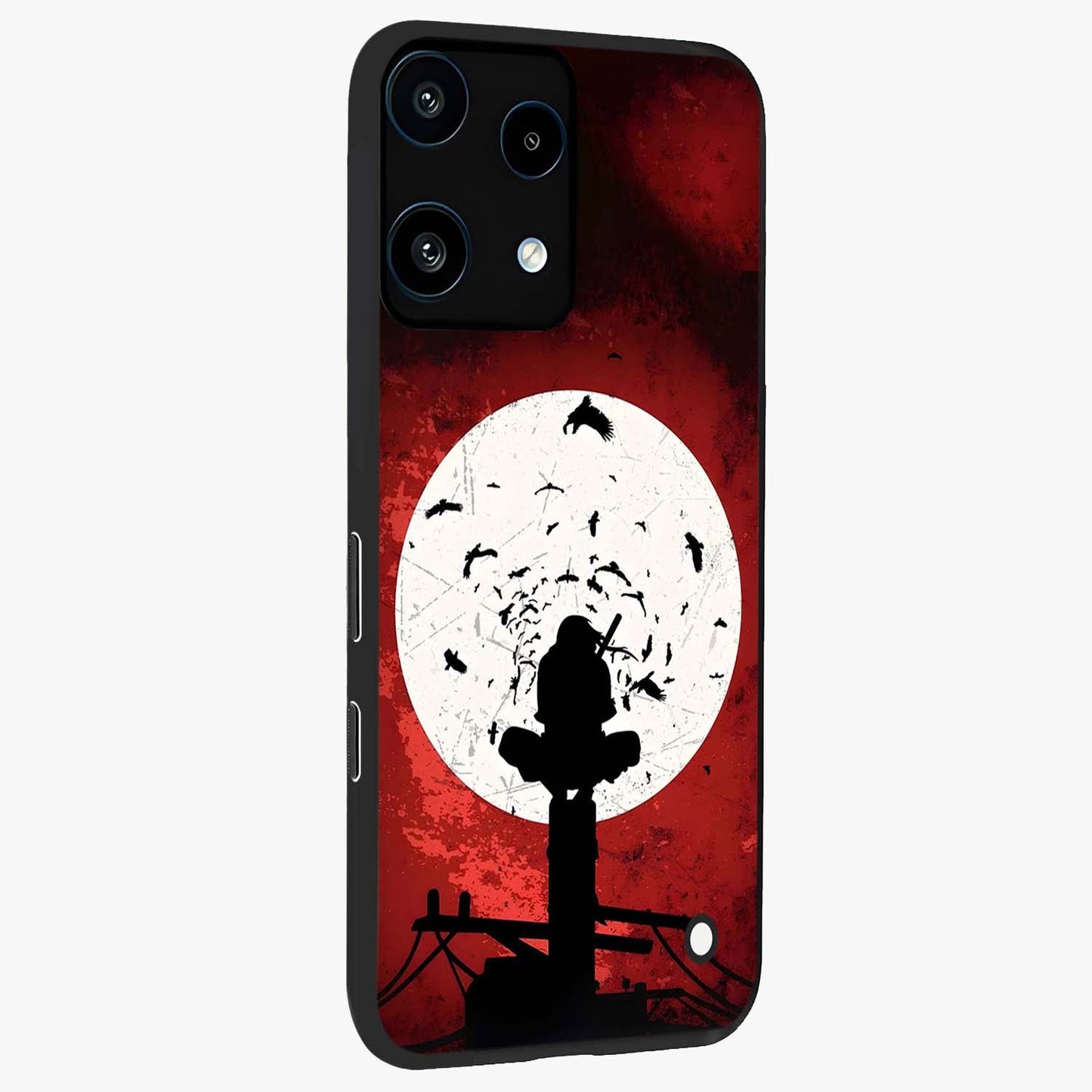 It Comes In Waves Quote Glass Case upright view showcasing calm wave artwork with motivational quote theme.
