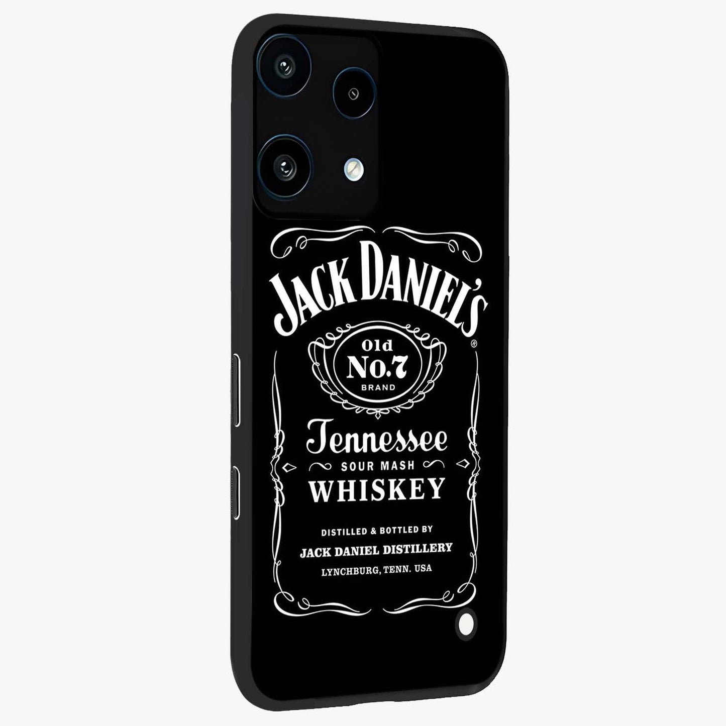 Vintage Whiskey Heritage Glass Case upright view showcasing stylish vintage whiskey artwork with timeless bar culture theme.