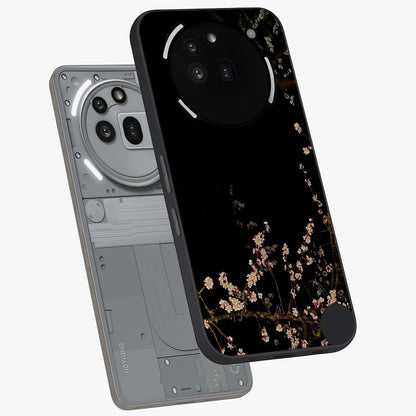 Petal Moon Light With Custom Name Glass Case displayed in angled mockup highlighting delicate petal design with custom name feature.