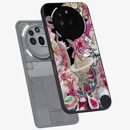 Starlit Jewel Dream Glass Case displayed in angled mockup highlighting glowing celestial jewel design with dreamy aesthetic.