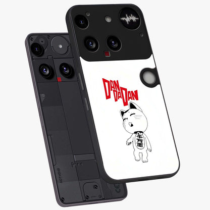 Playful Spirit Charm Glass Case displayed in angled mockup highlighting lively decorative design with playful aesthetic style.