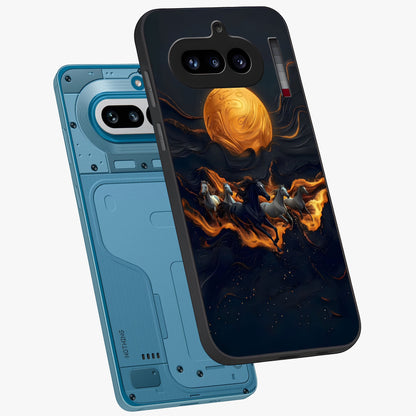 Golden Royal Heritage Glass Case displayed in angled mockup highlighting luxurious heritage design with golden aesthetic style.