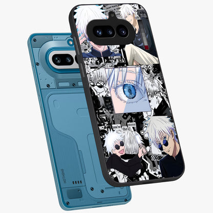 Infinity Sorcerer Chaos Glass Case displayed in angled mockup highlighting powerful magical design with fantasy aesthetic style.