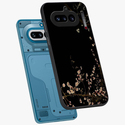 Petal Moon Light With Custom Name Glass Case displayed in angled mockup highlighting delicate petal design with custom name feature.