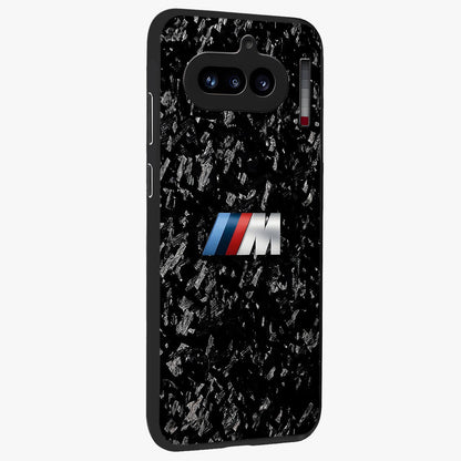 Carbon Speed Mark Glass Case upright view showcasing modern carbon speed graphic with bold automotive theme.